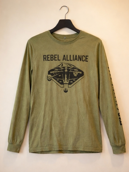 Star Wars Other - Star Wars Olive Green Rebel Alliance Long Sleeve Tee